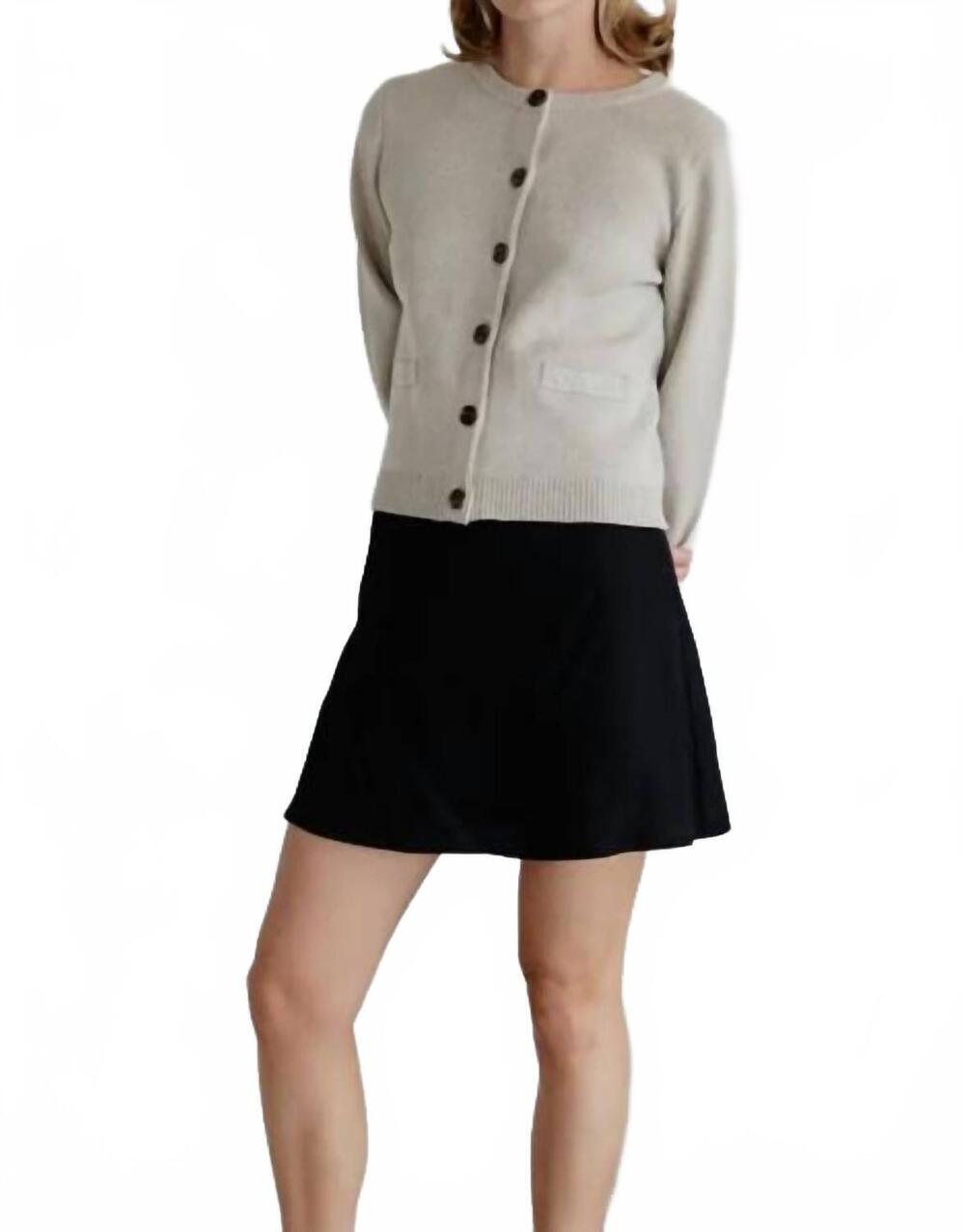 NEW MOD REF women's talia mini skirt in black